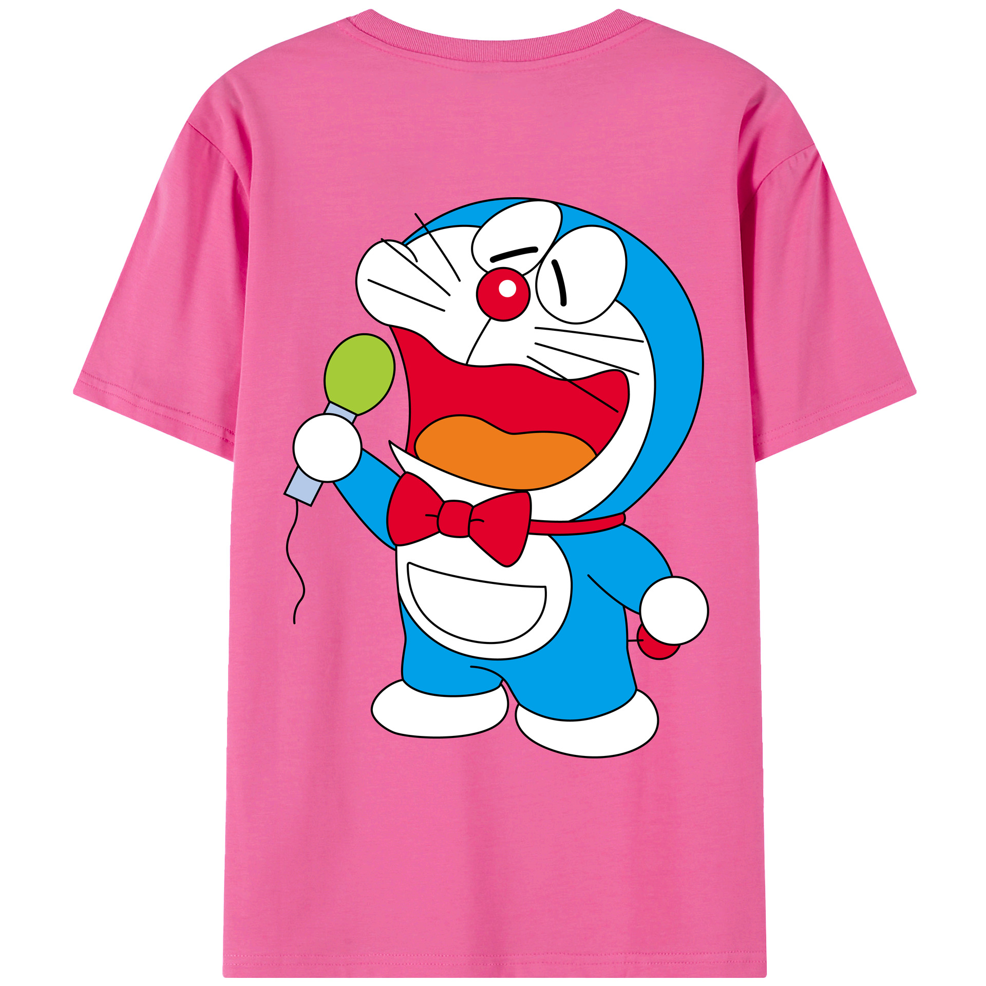 （画像用） ドラえもん Doraemon レディース半袖Tシャツ(バックプリント)